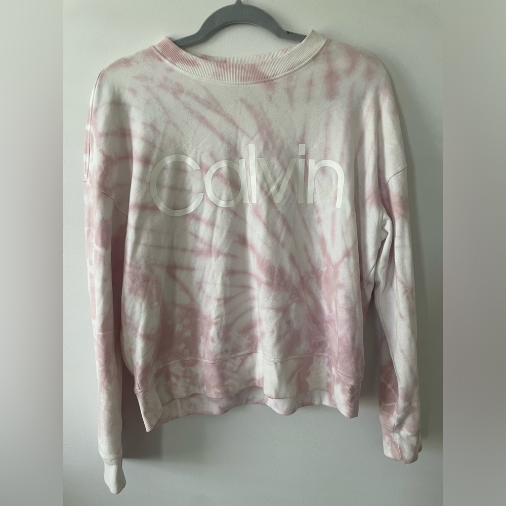Calvin Klein Performance Tie Dye Crew Neck